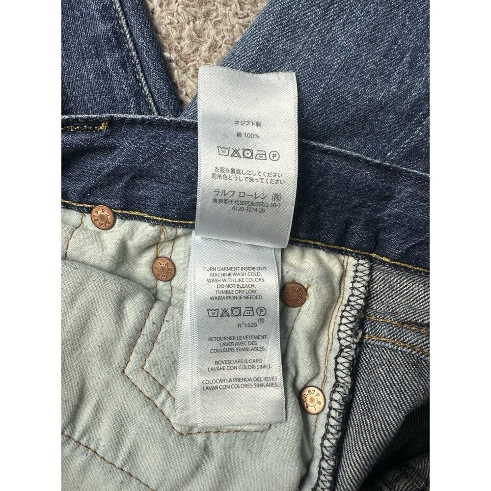 POLO RALPH LAUREN Boys The Sullivan Slim Jeans Blue Size 10 - Picture 11 of 14